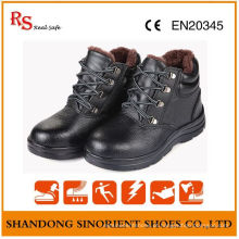 Sapatos de segurança de inverno resistentes a produtos químicos para o mercado da Rússia RS818